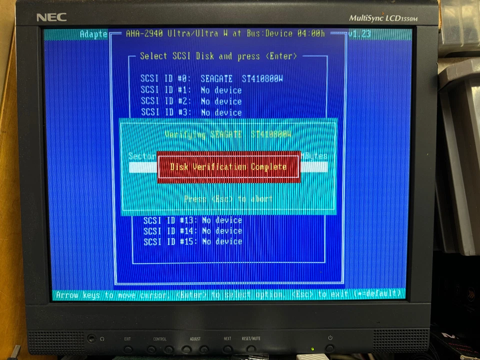 Seagate St410800w 5.25 9gb 68 Pin SCSI Hard Drive 9a7003-001 TESTED ! - Image 2 of 3