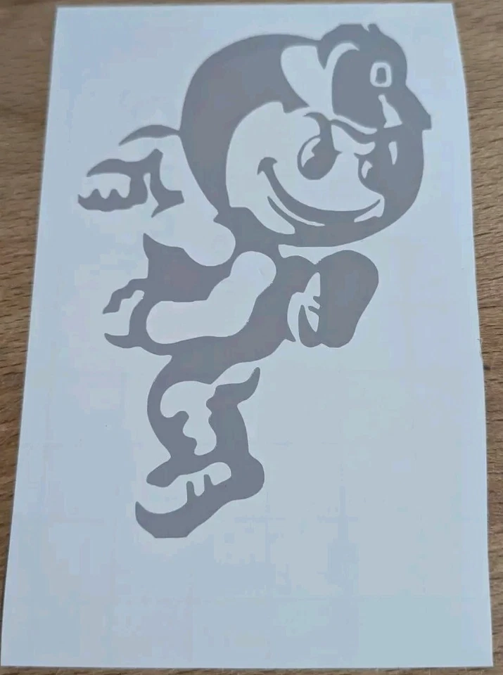 Ohio State Buckeye Brutus vinyl decal - Image 2 of 2