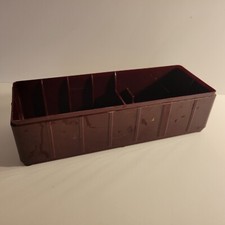 Vintage Bakelite View-Master Storage Box Maroon Base Only Sawyer's Inc.