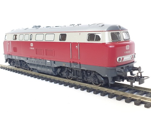 Trix International DC HO 1:87 German DB BR V-160 "LOLLO" LOCOMOTIVE MIB`85 RARE - Picture 9 of 13