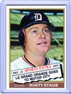 1976 Topps Traded Complete Minus the Checklist (You Choose) Beautiful Cards