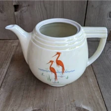 Vintage Tea Pot Coffee Percolator  Drip-O-Lator Enterprise Aluminum Co. Cranes