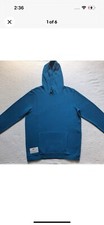 Asics Hoodie Blue Mens Size L