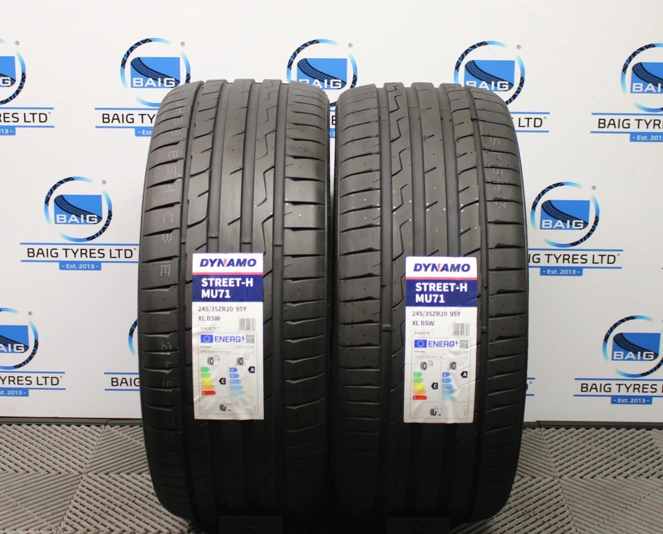 X2 245/35ZR20 245 35 20 95Y XL DYNAMO MU71 NEW TYRES *UNBEATABLE 'A' WET GRIP!* - Image 3 of 4