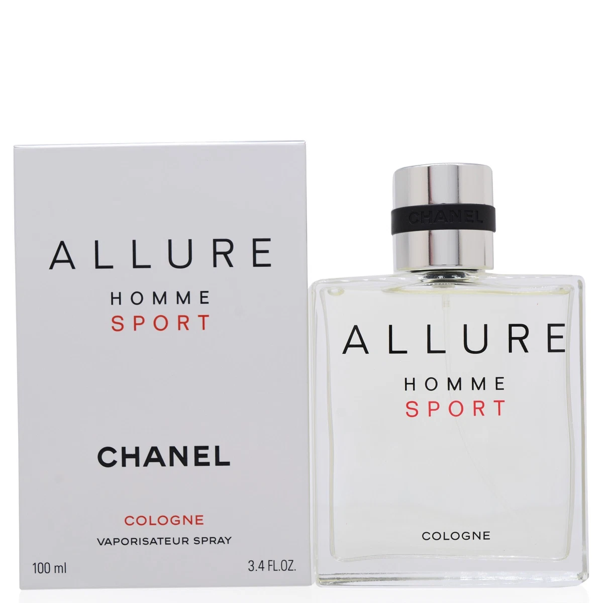 ALLURE HOMME SPORT EDT COLOGNE SPRAY 3.4 OZ FOR MEN BY CHANEL NEW