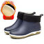 thumbnail 18  - Men&#039;s Boot Short Ankle Rain Shoes Waterproof Garden Fishing Chef Non-Slip Work