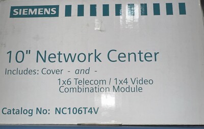 Siemens NC106T4V 10 Network Center Telecom Video Module Combo Industrial OEM USA