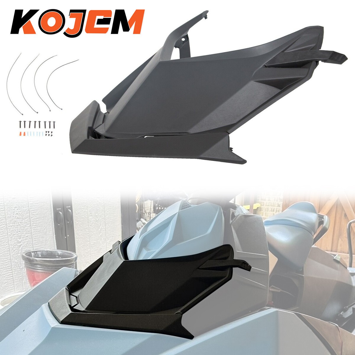 Front Upper Storage Cargo Bin Cover Deflector Lid For Sea