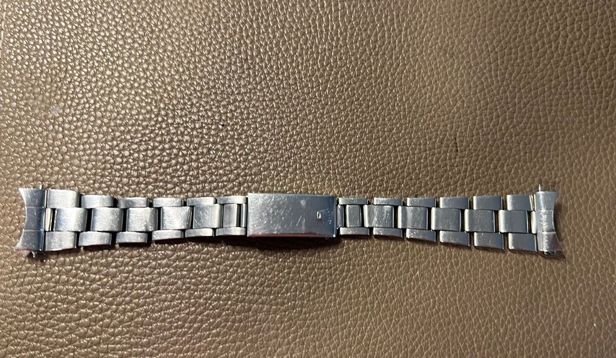 Rolex 7835 19mm Stainless Steel Watch Bracelet 357 End Links Rolex 7835 19mm Stainless Steel Watch Bracelet 357 End Links