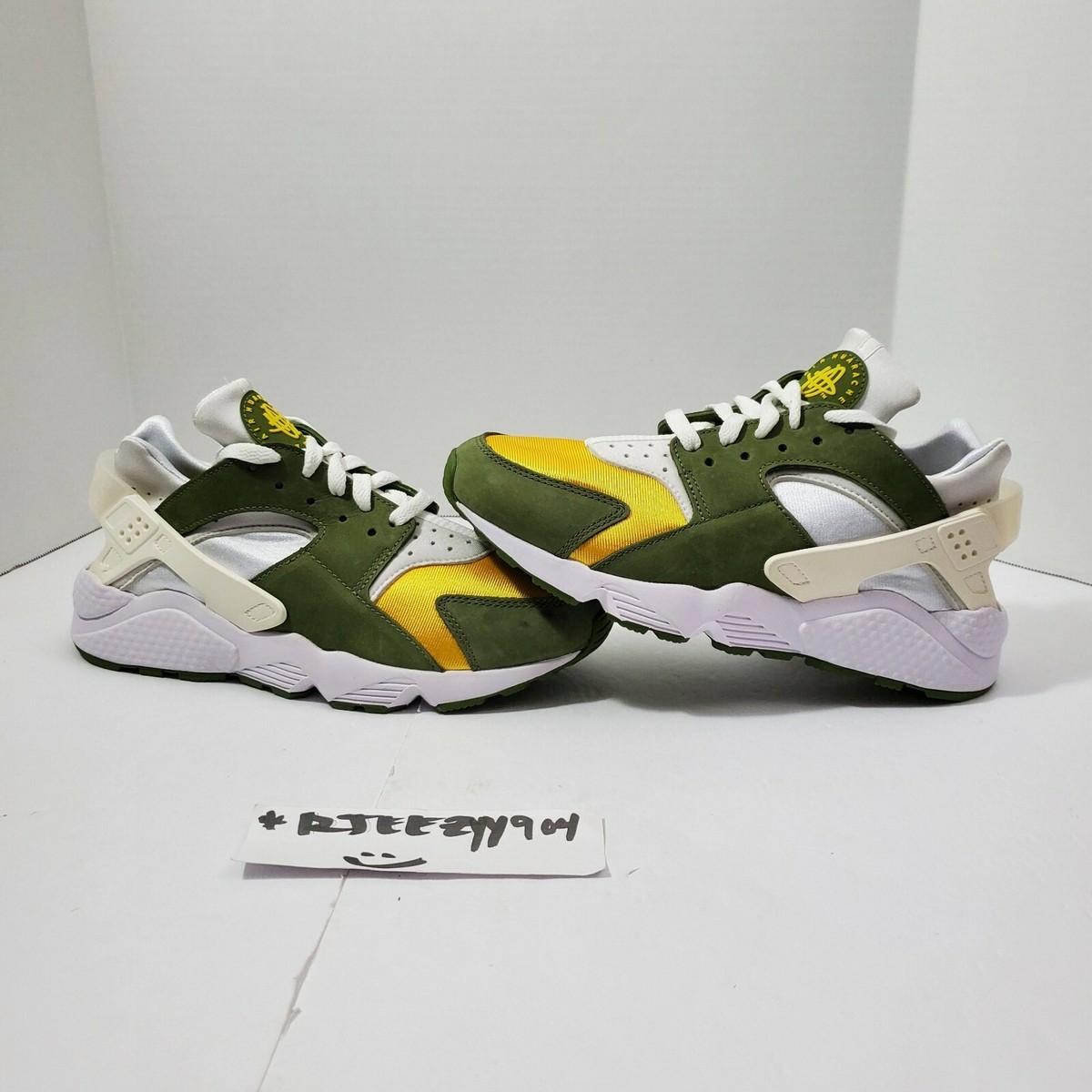 ステューシーコラボ Stussy × Nike Air Huarache DD1381-300 DS 2021 Mens Size 7.5 | Womens 9 Nike x Stussy Air Huarache