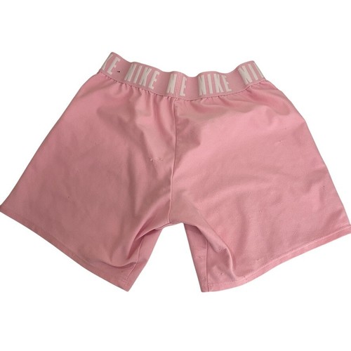 Nike Short Girl's Medium Pink Athletic Pull On Active Solid - Picture 7 of 11