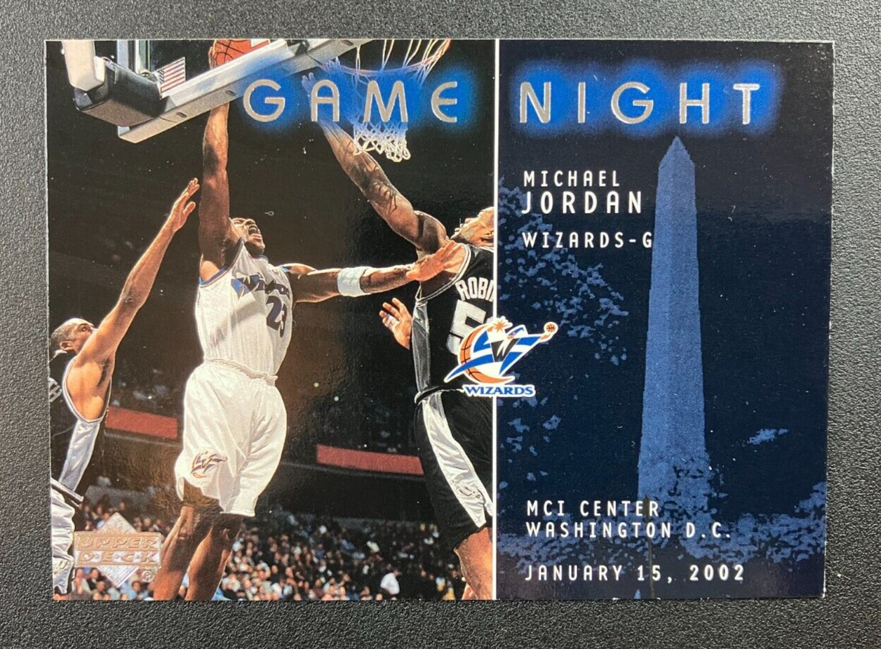 2002 Upper Deck Game Night#GN12 Michael Jordan