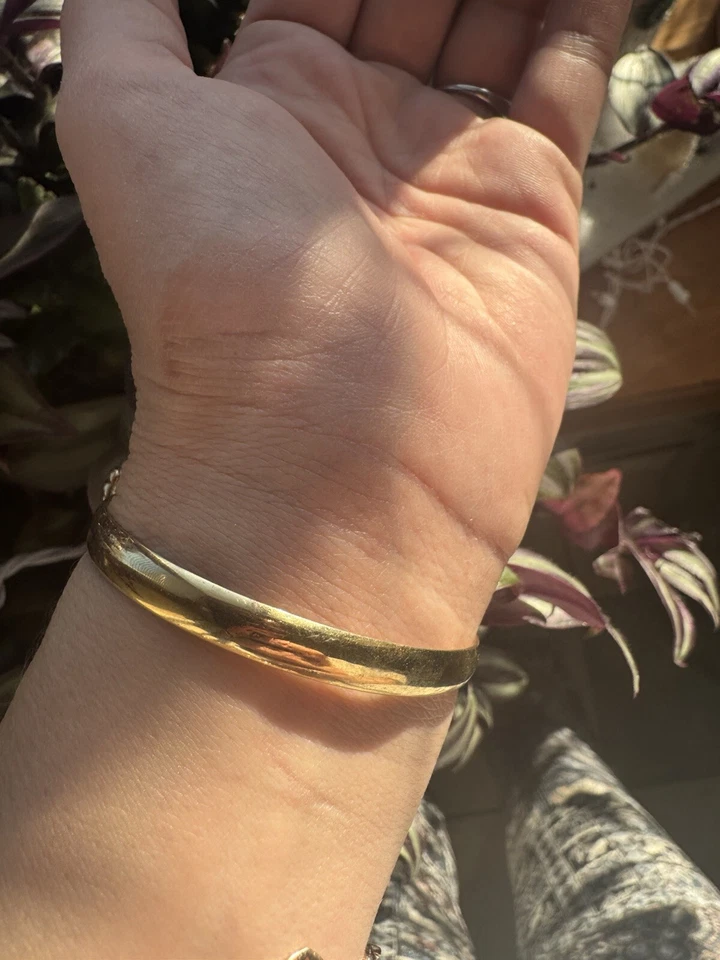 ¡Raro! Brazalete Brazalete Gancho Cinta Arco Oro Cuerda Cristal Vintage Betsey Johnson Foto 4 de 4