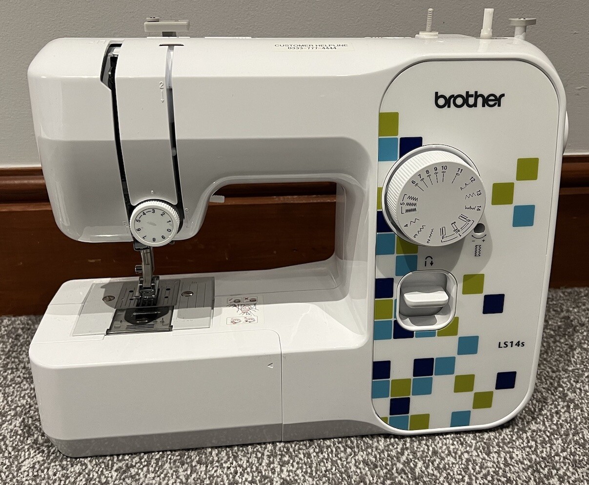 Brand New Brother LS14 Metal Chassis Sewing Machine White
