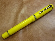 CONKLIN DURAGRAPH YELLOW HORNET NUMBERED LIMITED EDITION  FOUNTAIN PEN OMNIFLEX