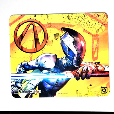 Borderlands Zero 10''x12'' Game Mat 2015 Loot Crate Exclusive Mouse Pad
