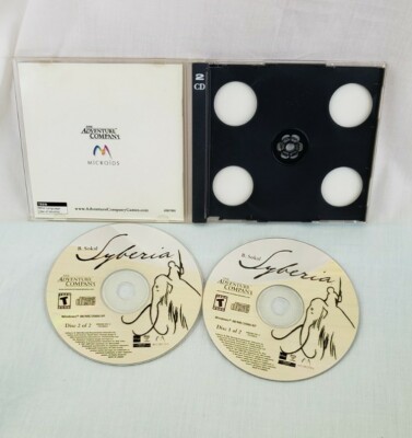 Syberia (PC, 2002, Manual and Both Discs Included)