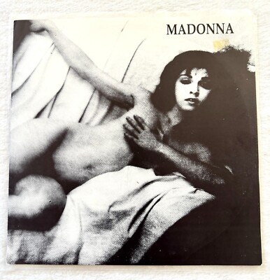 MADONNA LIKE A VIRGIN FIRST ALBUM VINYL RECORD GREEN AND RED LABEL TEST PRESSING