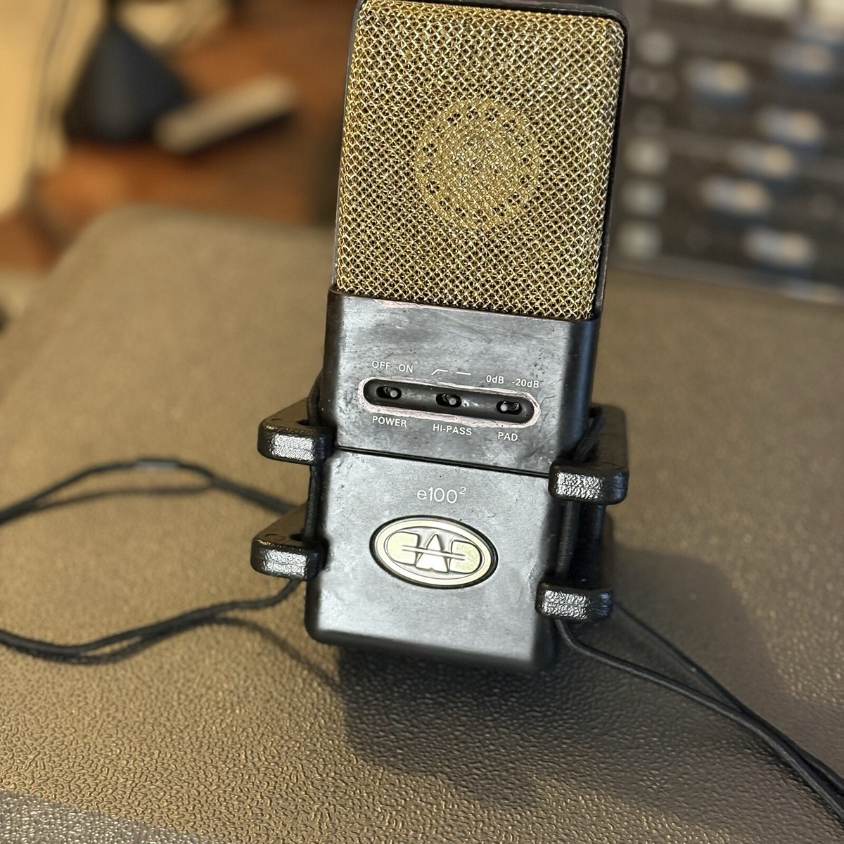 CAD E-100 Equitek コンデンサマイク　ジャンク❗️ CAD Equitek e100-2 Electret Large Diaphragm Condenser Mic w