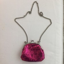Est. 1989 Place Pink Sparkles Purse Girls, One Size - Cute 