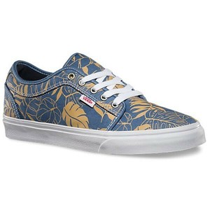 blue chukka low vans