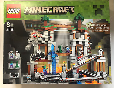 LEGO The Mine Minecraft 21118 NEW Retired Like 21163 21158 21159 21154  21166 | eBay
