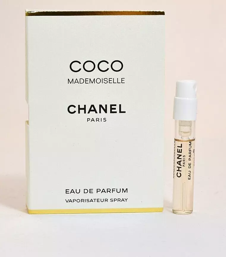 Chanel Coco Mademoiselle .05oz / 1.5ml Mini Vial Eau De Parfum Spray Travel  Size