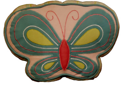 JUMPING BEANS   Butterfly Musical Throw Pillow -14.5 x10 x3 