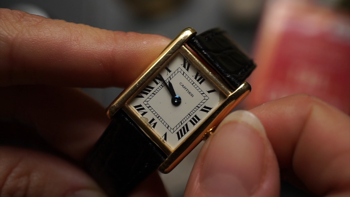 Cartier Tank Louis Audemars Piguet Movement “New York” 18k Gold