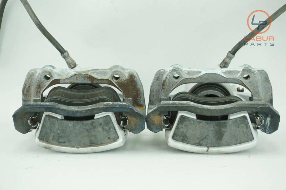 +Z809 W204 MERCEDES 08-14 C CLASS CONJUNTO DE PINÇAS DIANTEIRAS ESQUERDA E DIREITA PAR - Imagem 4 de 4