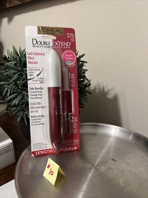 L'Oreal Double Extend Beauty Tubes Mascara # 570 Black