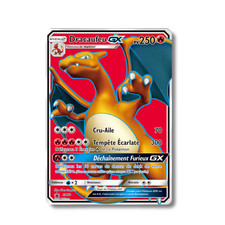 Carta Pokémon Francese - Dracaufeo GX SM60 - Promo Sole e Luna