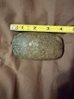 CELT JOHNSON CO MISSOURI AUTHENTIC INDIAN ARTIFACT TOOL HARDSTONE COLLECTIBLE