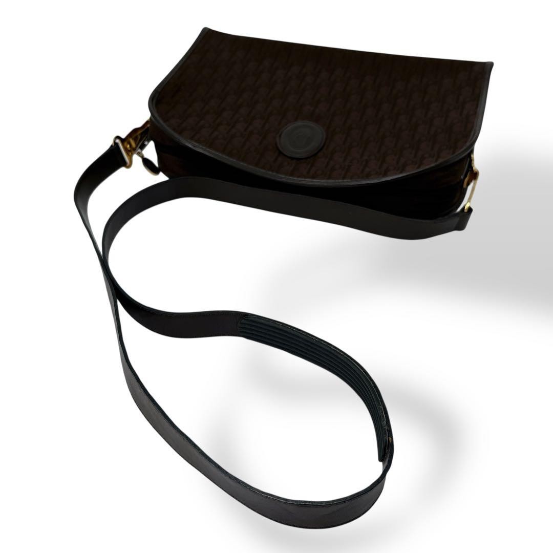 Christian Dior Shoulder Bag Canvas Brown Trotter Y2K Vintage Women's Authentic thumbnail 23