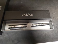 Vintage CBS News Pen, Silver Color, Collectible Network TV Ballpoint