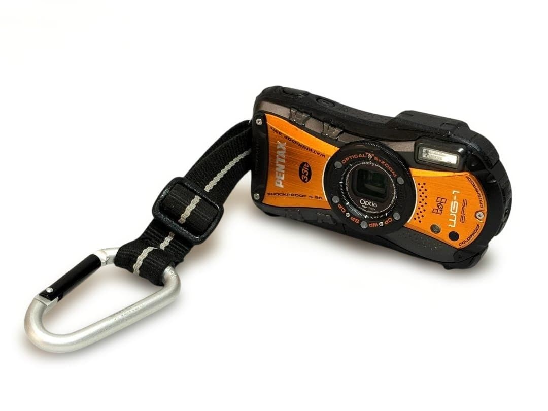 PENTAX Optio WG-1 GPS Waterproof Compact Digital Camera Shiny