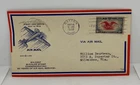 May 14 1938 FDC USA Scott # C23-34 Pavois Cachet VF Cover Air Mail Stamp 6c