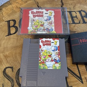 Bubble Bobble Part 2 Nintendo NES Video Game W/ Manual