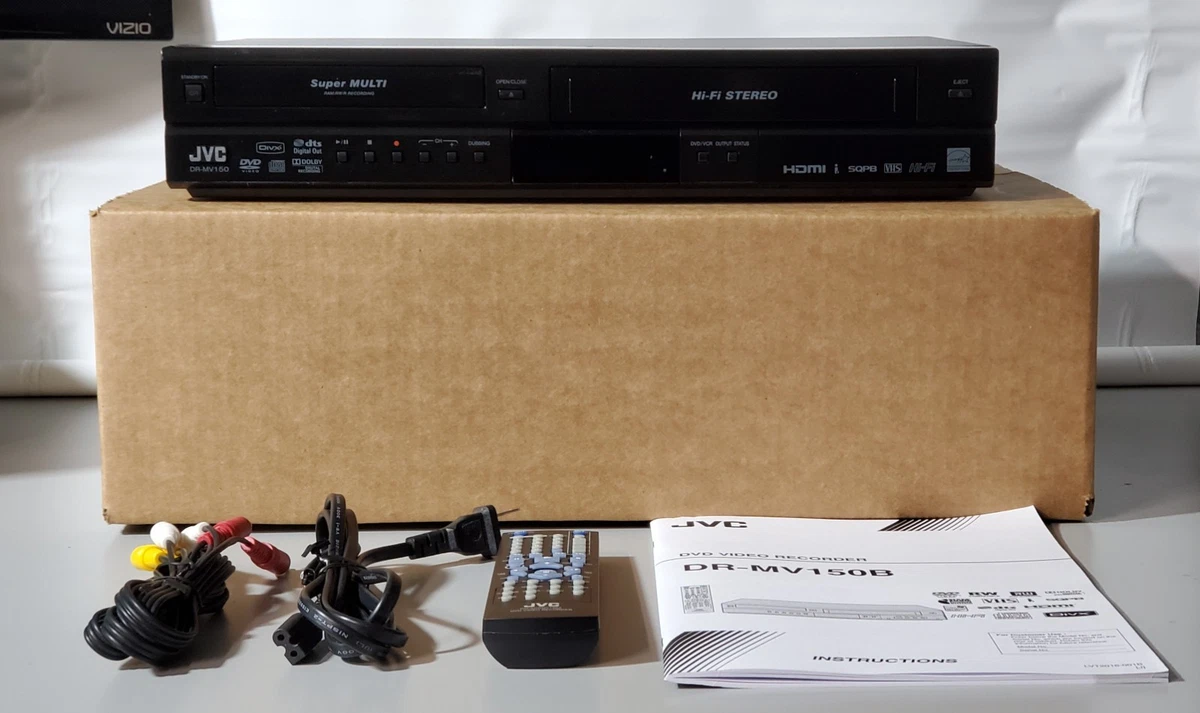 決）ほぼ未使用！VHS &DVDプレーヤー 中古 ビデオデッキ一体型DVDプレーヤー 国内主要メーカー限定 スタッフ