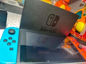 Nintendo Switch 32GB Blue/Red Joy-Con Console TESTED Minor Signs Of Normal Use