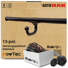 Für Mercedes GLC Coupe C253 Auto Hak Anhängerkupplung starr & 13poliger E-Satz