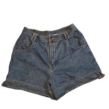 Vintage No Boundaries Denim Shorts 90s Size 13 / 34" Waist Blue Jeans