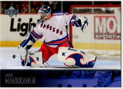 2004 Upper Deck Hockey Jussi Markkanen No. 375 New York Rangers