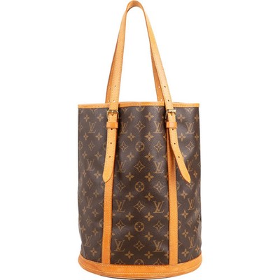 Louis Vuitton Monogram Canvas Bucket GM Shoulder Bag Bag
