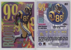 1999 Topps Chrome All-Etch Refractor Torry Holt #AE27 Rookie RC