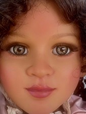 Realistic 20mm Acrylic Half Dome Eyes in Hazel for Reborn My Twinn Dolls