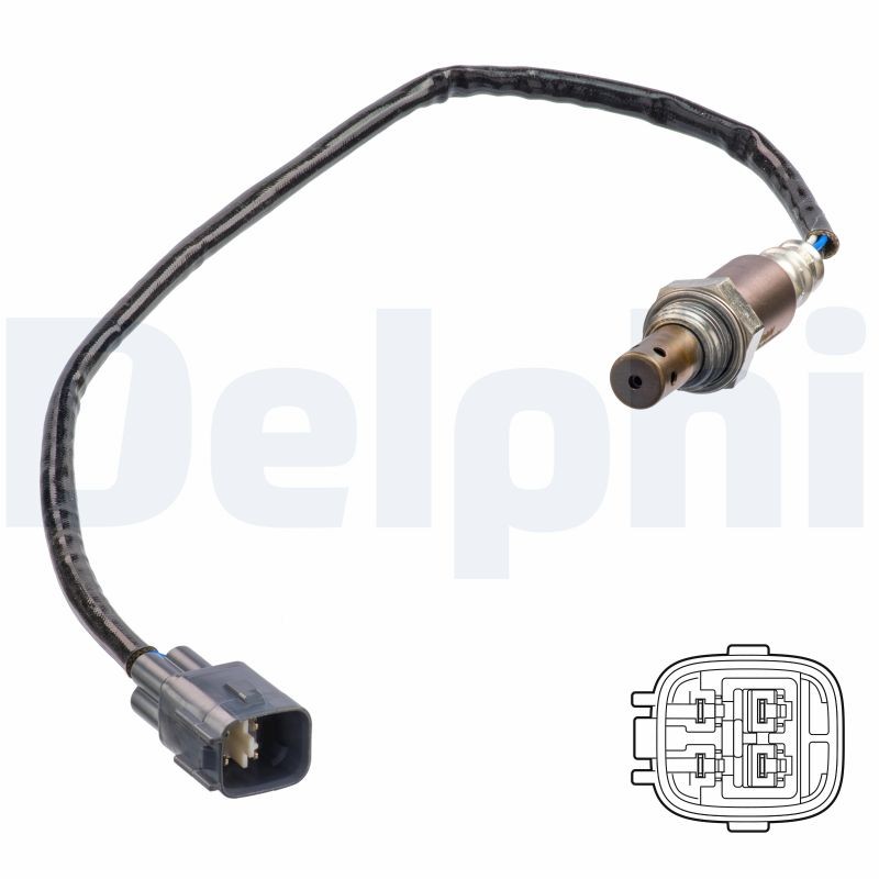 Delphi Lambdasonde Vor Katalysator Toyota Corolla E12 1,6 Vvt-I 110 Ps - Bild 2