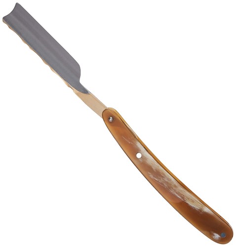 Straight Razor Horn Handle - Picture 3 of 4