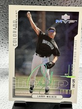 2000 Upper Deck MVP - Larry Walker #174 Super Script /25 (Super Rare)
