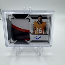 2024 National Treasures Troy Franklin RPA 3‑Color Patch On‑Card /5